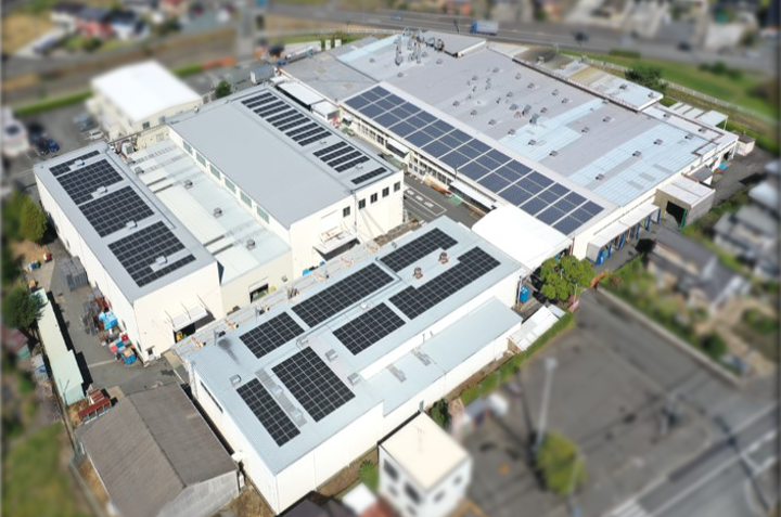 570 Solar panels at Shizuoka Plant 1